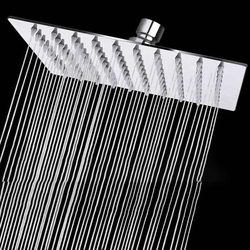 BowLift | Traditional Dual Showerhead Square Wall-Mounted Dual Shower