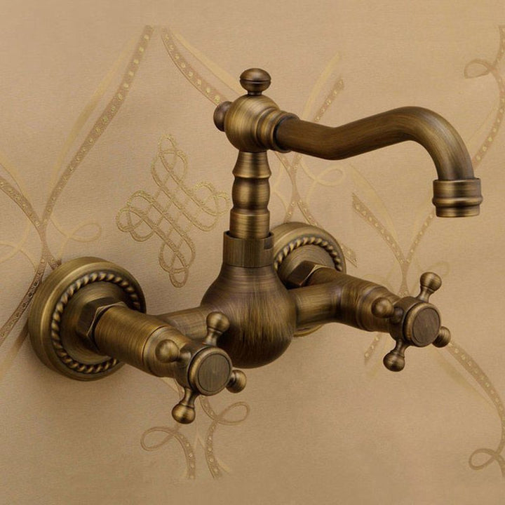 BowLift | Traditional Wall-Mounted Copper Clawfoot Bathtub Faucet Trim Low Arc Clawfoot Bathtub Faucet