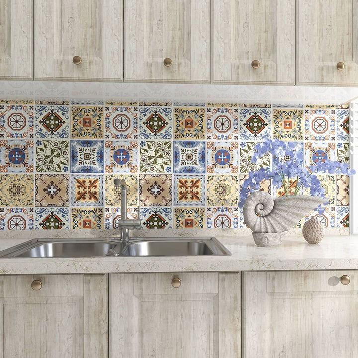 BowLift | Mosaic Tile Peel and Stick Wall Tile Modern Wallpaper with Waterproof