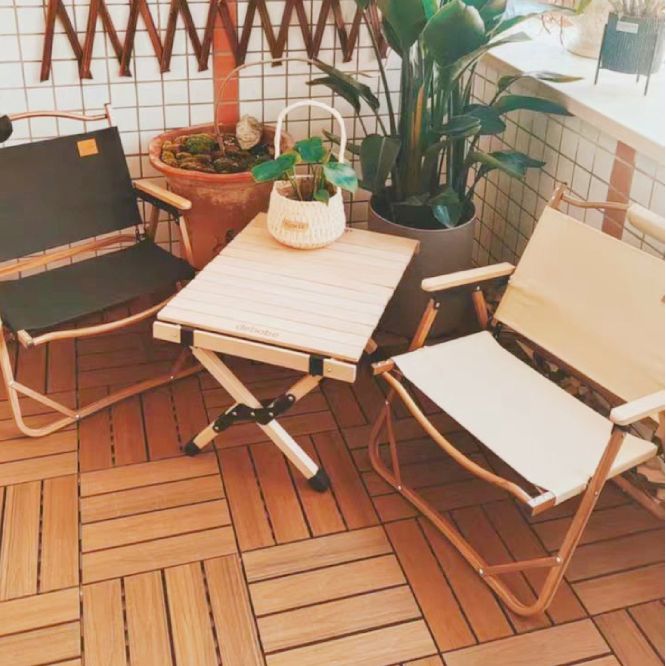 BowLift | Deck Plank Loose Lay Wood Floor Tiles Garden Outdoor Flooring