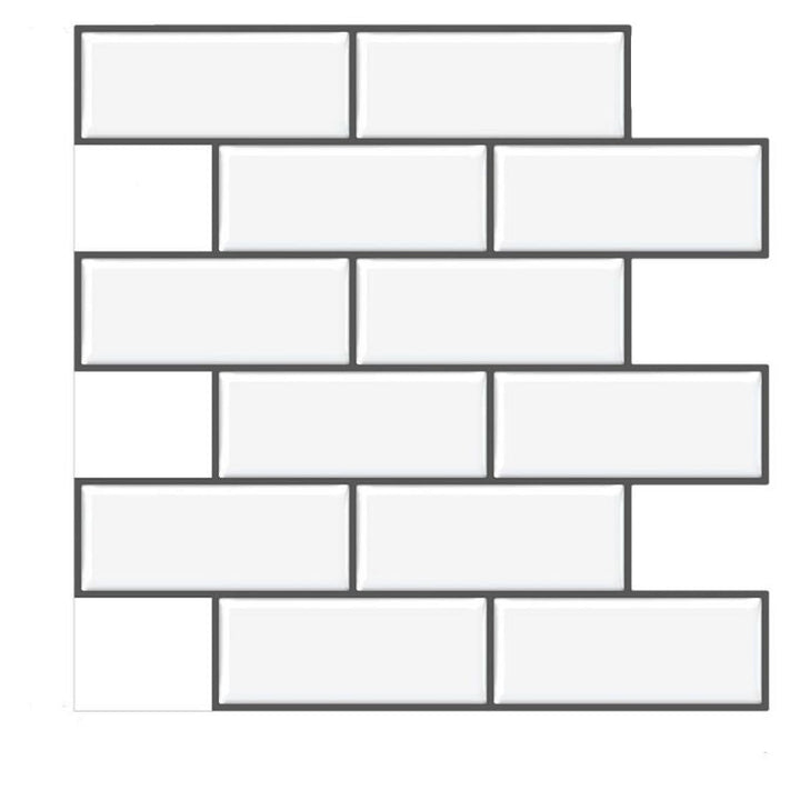 BowLift | PVC Peel-and-Stick Tiles Waterproof Peel-and-Stick Tiles with Square Shape