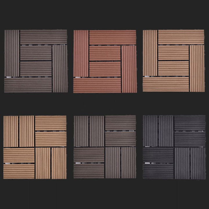 BowLift | Modern plastic wood laminate deck outdoors, mold-resistant laminate