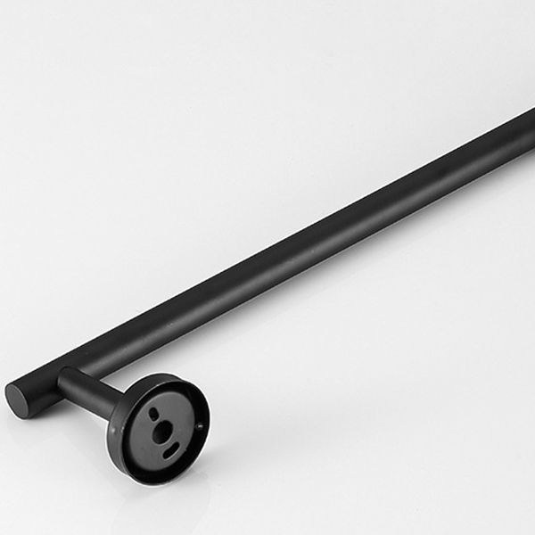 BowLift | Modern Bathroom Hardware Set in Stainless Steel Brushed Chrome Towel Bar/Ring & Bathrobe Hook