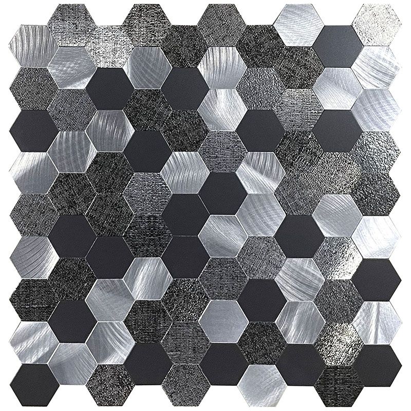 BowLift | Water-repellent Peel & Stick Tile Hexagonal Mosaic for Splash Wall