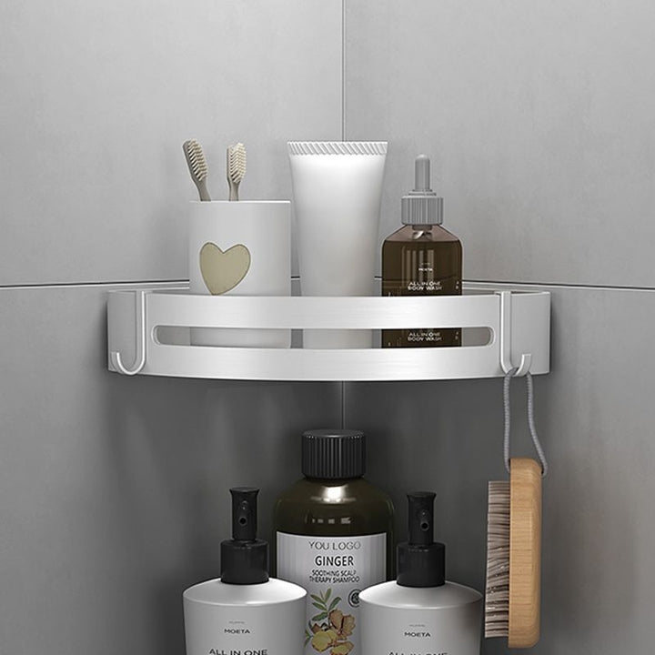 BowLift | Silver Bathroom Set Modern Rust Protection Bathroom Accessories Single or as a Set