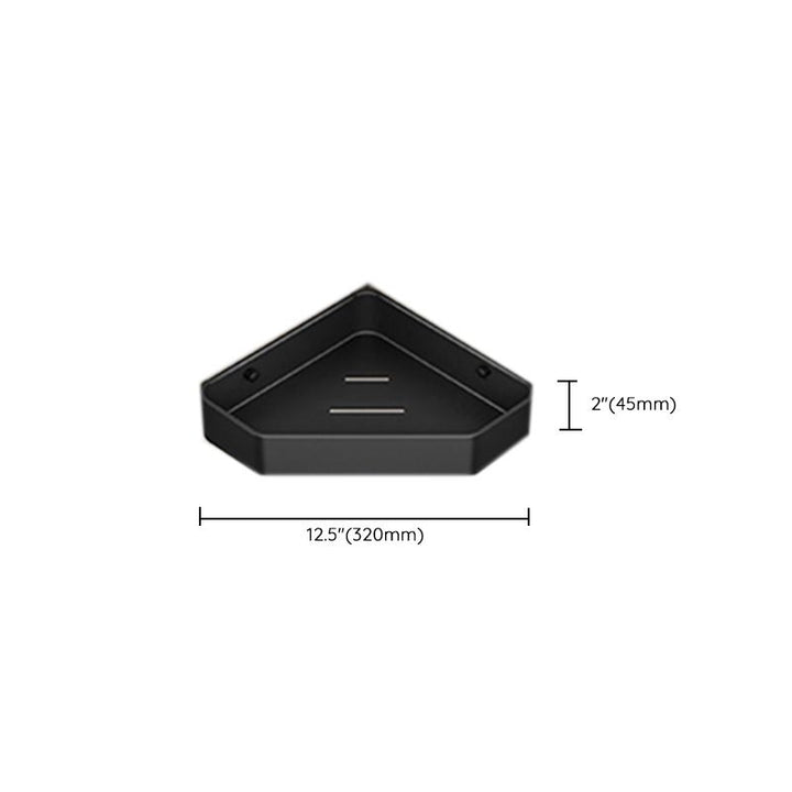 BowLift | Modern Bathroom Set Matte Black Bathroom Shelf Towel Rack Bathroom Accessories Set