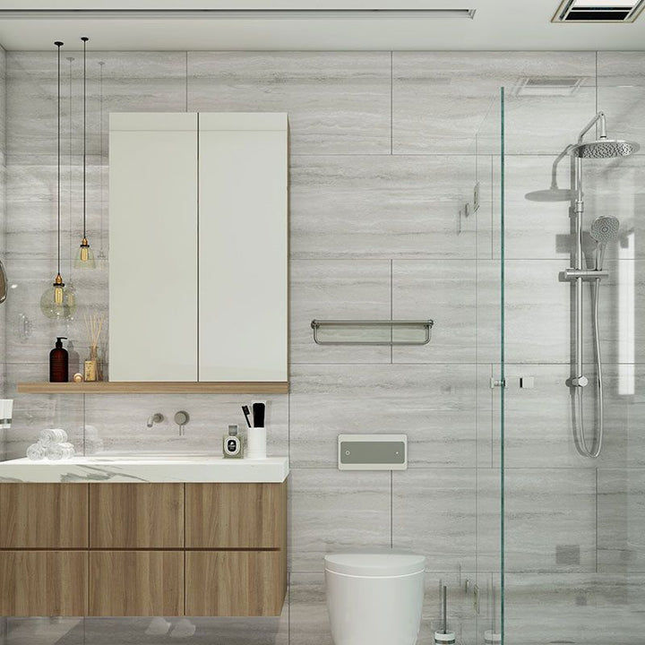BowLift | Single tile wallpaper Rectangular plastic peel and stick splashback wall tile