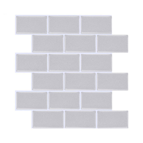BowLift | Peel and Stick Tiles Rectangular Stain Resistant PVC Subway Peel and Stick Tiles for the Kitchen