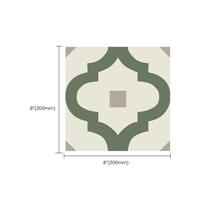 BowLift | Field tile wallpaper square PVC removable and adhesive back tile