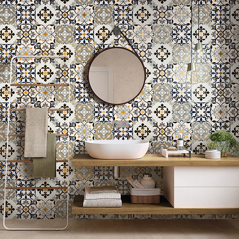 BowLift | PVC Square Peel & Stick Mosaic Tile Multi-Colors Kitchen and Bathroom Single Tile