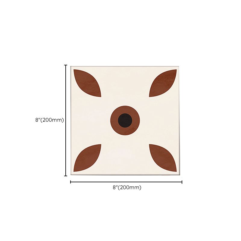 BowLift | Indoor Vinyl Flooring Floral Pattern Peel and Stick Waterproof Square Vinyl Floor