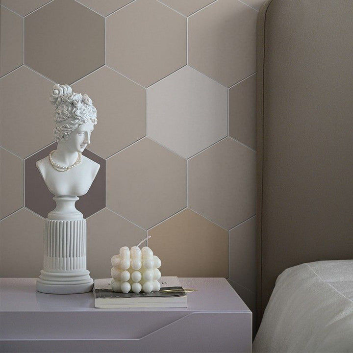 BowLift | Peel and Stick Tiles Hexagonal Peel and Stick Backwall 20 Pack for the Bathroom
