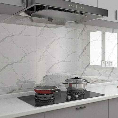 BowLift | Modern kitchen tile waterproof smooth Peel and Stick splash guard tile