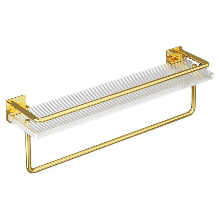 BowLift | Modern Silver/Gold Bathroom Hardware Set Bathroom Shelf Bathroom Set