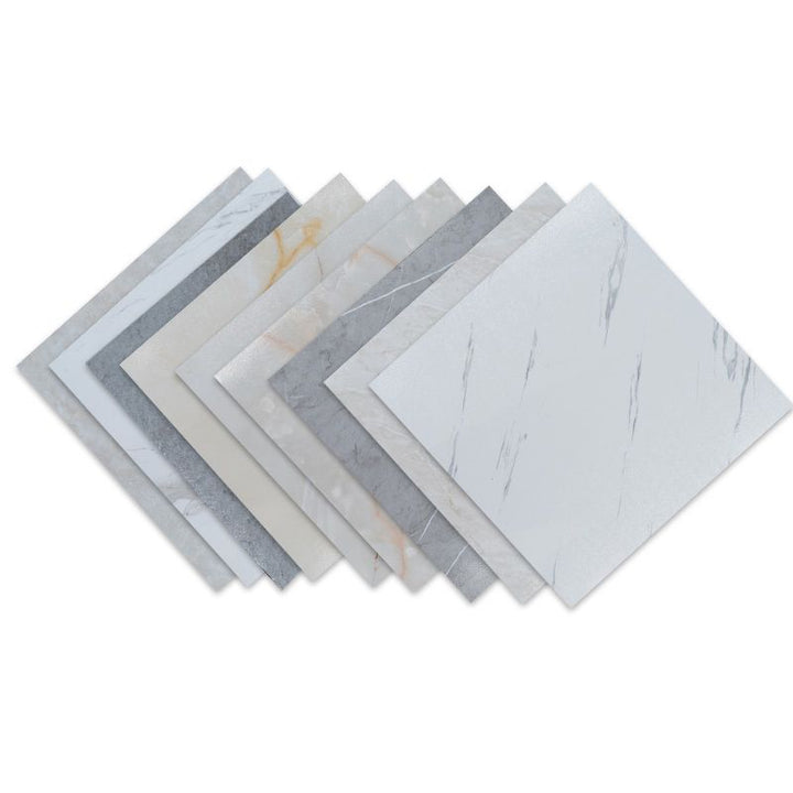 BowLift | Modern vinyl tiles made of plastic, self-adhesive, marble look, fade-resistant tile floor