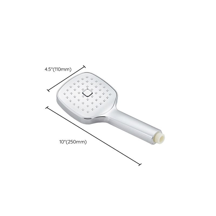 BowLift | Square Handheld Shower Head Modern Wall Mounted Handheld Shower Head