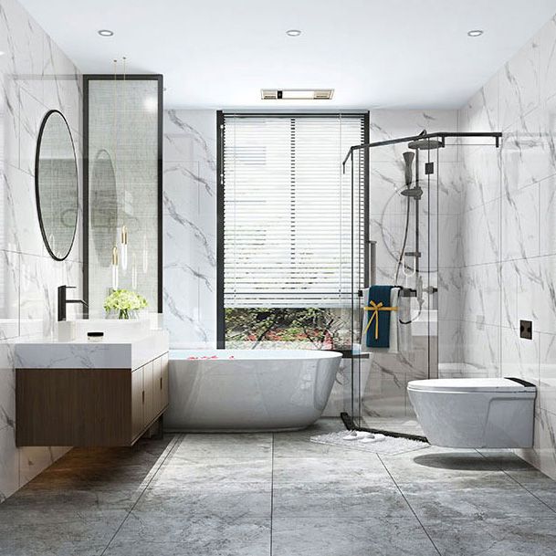 BowLift | Single Tiles Wallpaper Modern Style PVC Wallpaper with Rectangular Shape