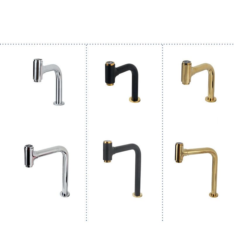 BowLift | Modern Style Basin Tap Swivel Spout Bathroom Faucet