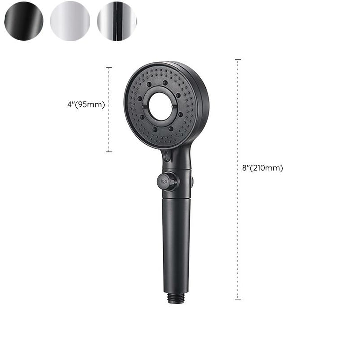 BowLift | Round Shower Head Plastic Modern Shower Head with Adjustable Spray Pattern