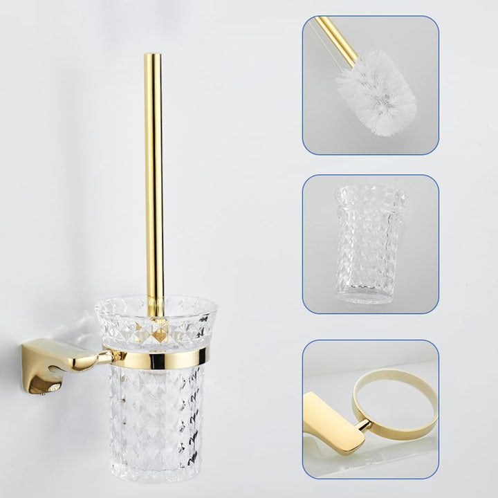 BowLift | Modern Bathroom Accessory Mounting Kit Gold Bathroom Hardware