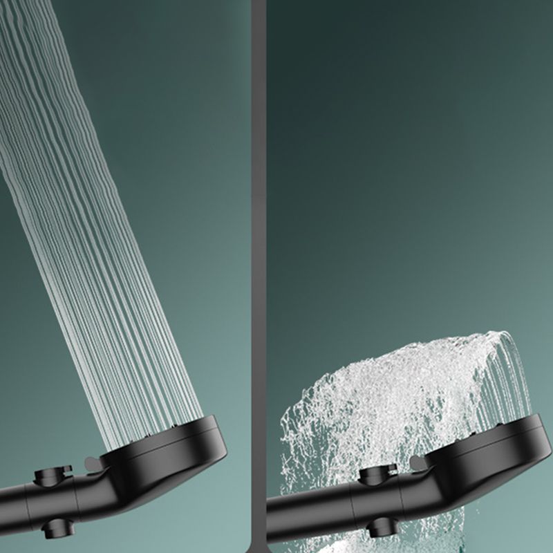 BowLift | Bathroom Showerhead 5-Spray Round Handheld Shower Holder Wall Mount Showerhead