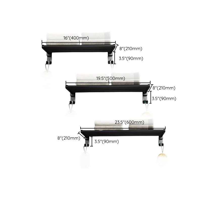 BowLift | Modern Metal Bathroom Accessory Set Drill and Screw Mount Bathroom Accessory Set