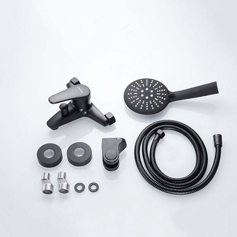 BowLift | Modern Bathtub Faucet Lever Handle Wall Mounted Fixed Bathtub Faucet