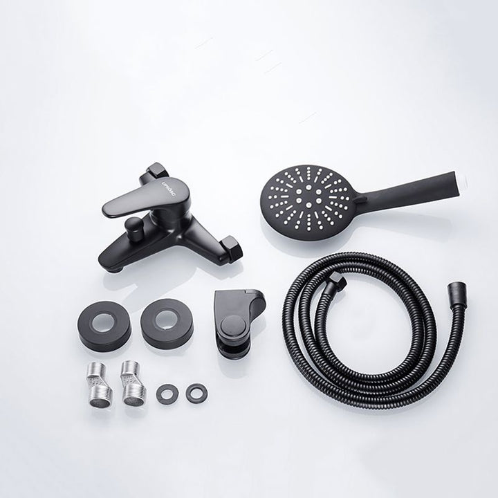BowLift | Modern Bathtub Faucet Lever Handle Wall Mounted Fixed Bathtub Faucet
