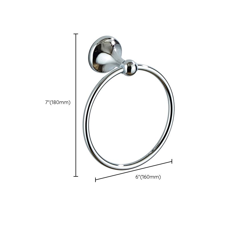 BowLift | Metal Bathroom Set Traditional Style Chrome Bathroom Accessories Set