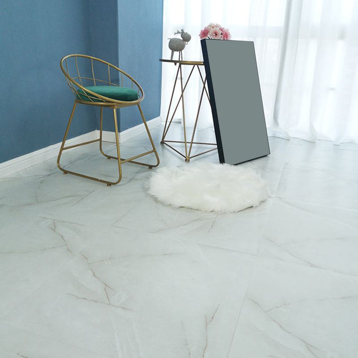 BowLift | Modern vinyl flooring with marble design for peeling and attaching