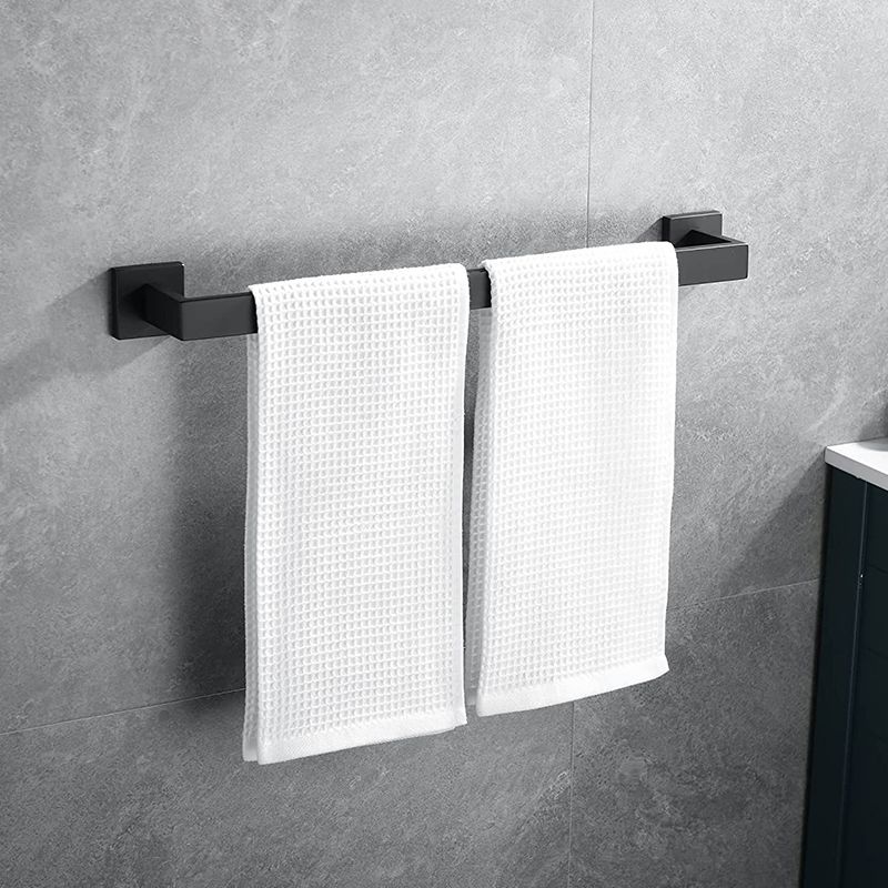 BowLift | 7-piece bathroom accessory set made of stainless steel with paper holder/robe hook/towel ring bar