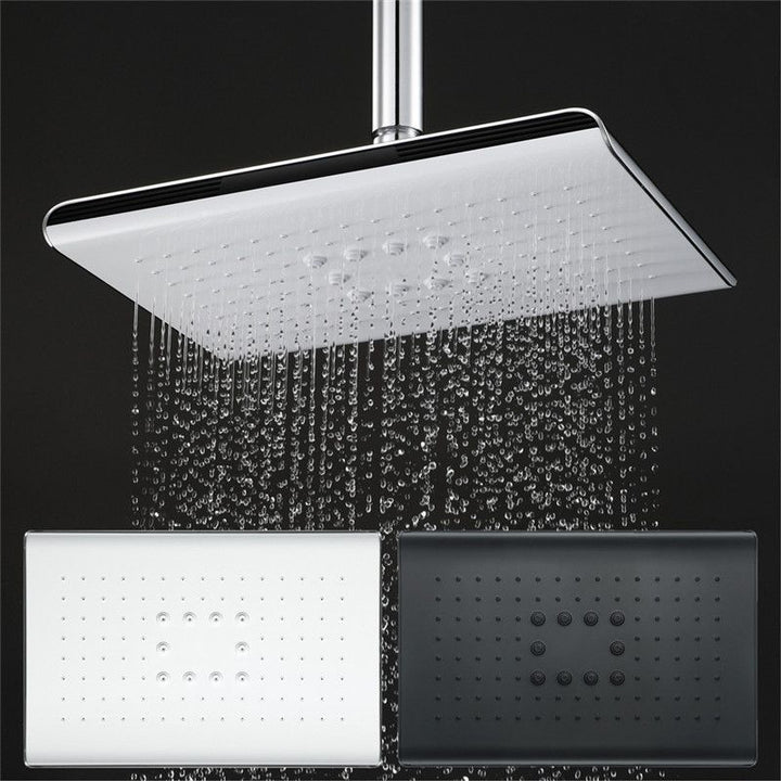 BowLift | Rectangular Fixed Shower Head Traditional Ceiling Mounted Shower Head