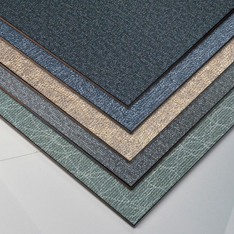 BowLift | Modern fabric look plastic floor water-repellent square edge floor tiles