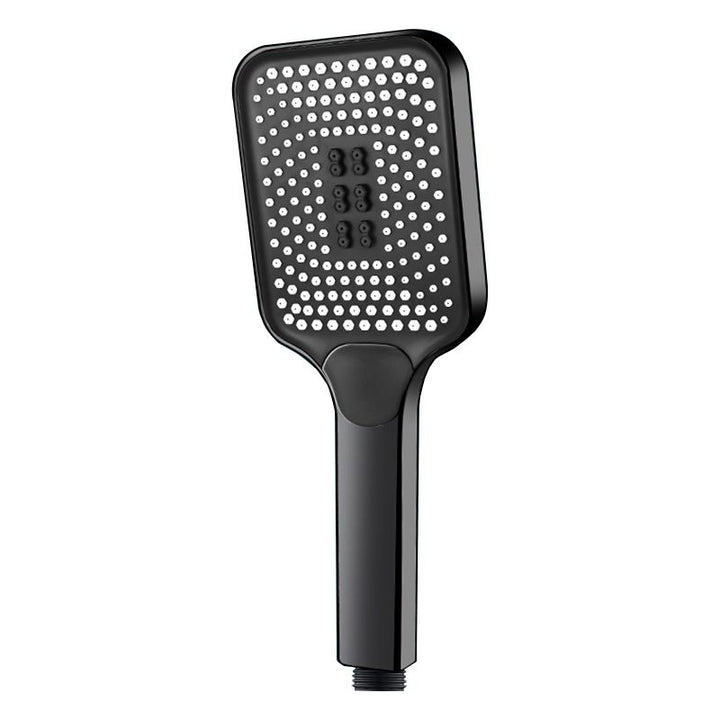 BowLift | Contemporary Handheld Supercharged Showerhead Square 3 Settings Spray Head