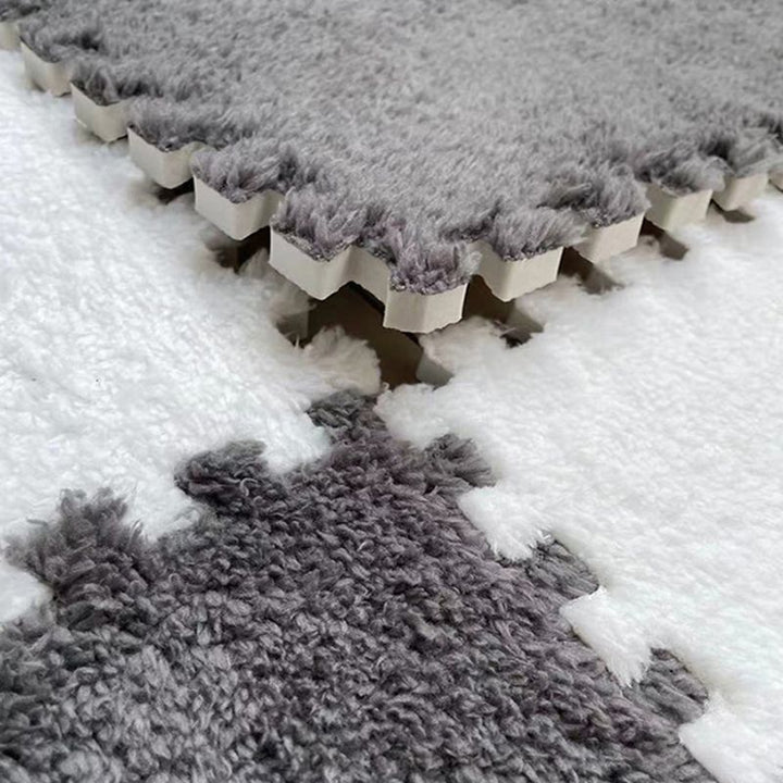 BowLift | Modern Carpet Tiles Level Loop Plug-in System Square Bedroom Carpet Tiles