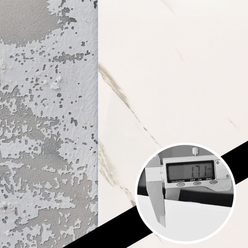 BowLift | Modern Peel and Stick Tile PVC Rectangular 10 Pack Peel & Stick Field Tile for the Kitchen