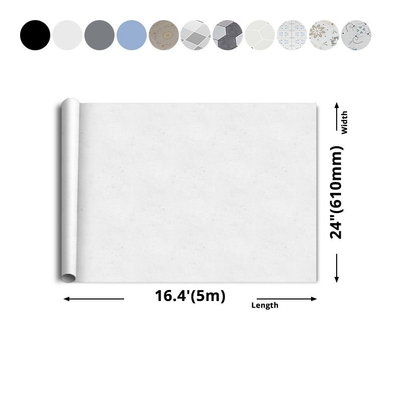BowLift | Bathroom 3.5 mm Vinyl Floor Square Peel and Stick PVC Flooring