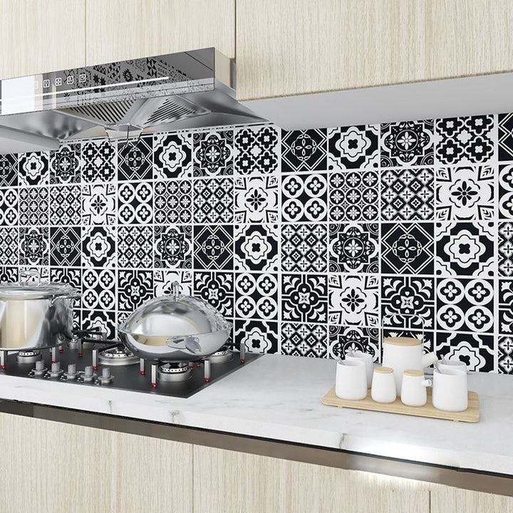 BowLift | Modern Peel and Stick Backsplash PVC Mosaic Tiles Wallpaper for Backsplash Wall