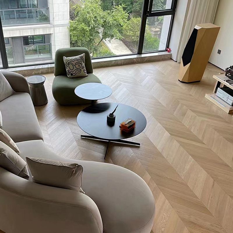 BowLift | Traditional Wood Tiles Wire Brushed Parquet Click Lock Wood Floor Panels