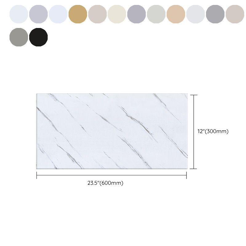 BowLift | Contemporary Peel-and-Stick Wall Tiles Bathroom Field Tiles Wallpaper