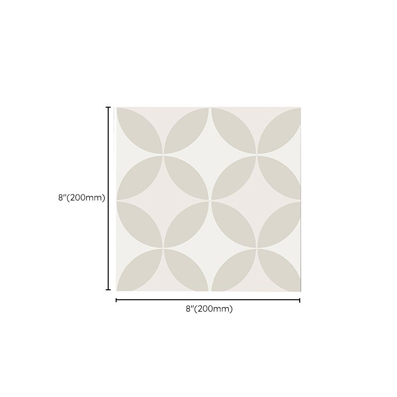 BowLift | Square Interior Vinyl Floor Peel and Stick Coin Hole Graphic Waterproof Vinyl Floor
