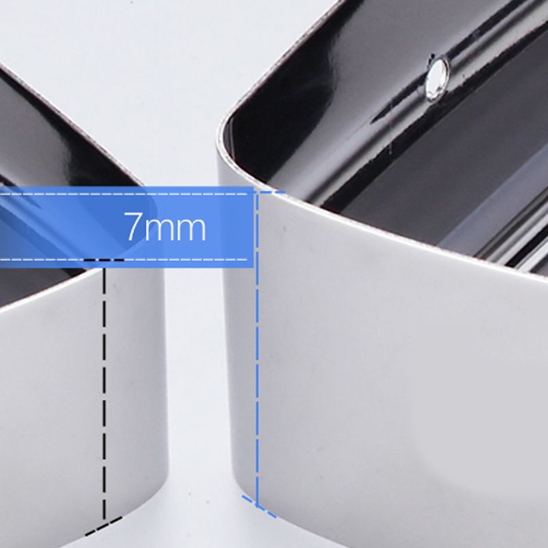 BowLift | Modern Stainless Steel Bathroom Accessory Set Rectangular & Triangle Bathroom Shelf
