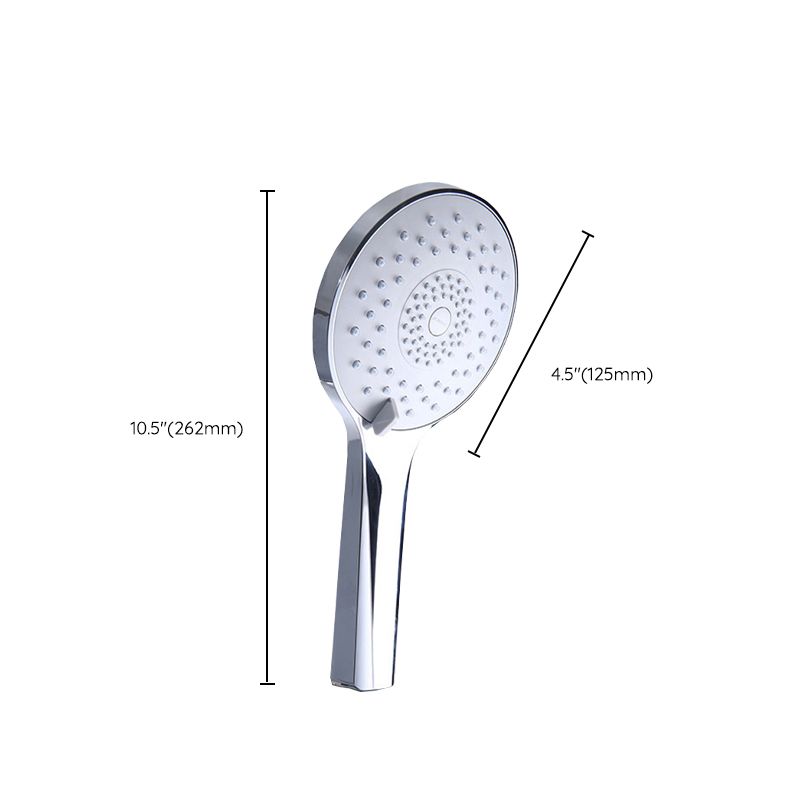 BowLift | Modern Style Round Handheld Shower Bathroom Metal Wall-Mounted Hand Shower