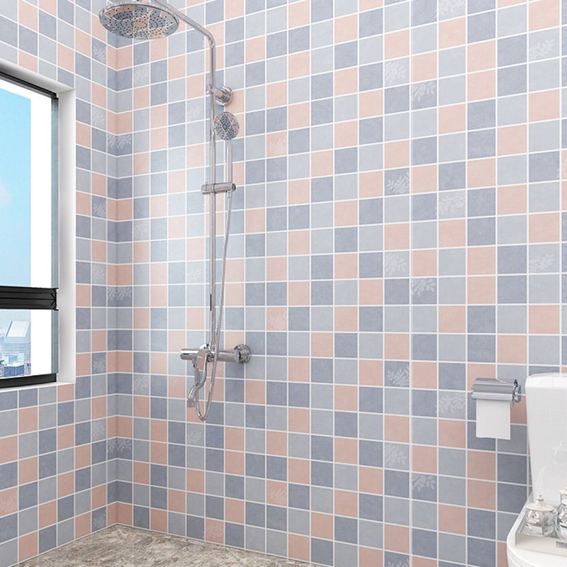 BowLift | Modern Peel & Stick Tile Plastic Grid Peel/Stick Splash Guard Tile for Shower