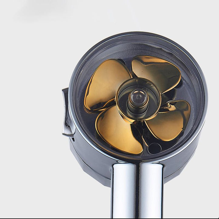 BowLift | Modern Round Handheld Showerhead Rain Spray Head made of Plastic