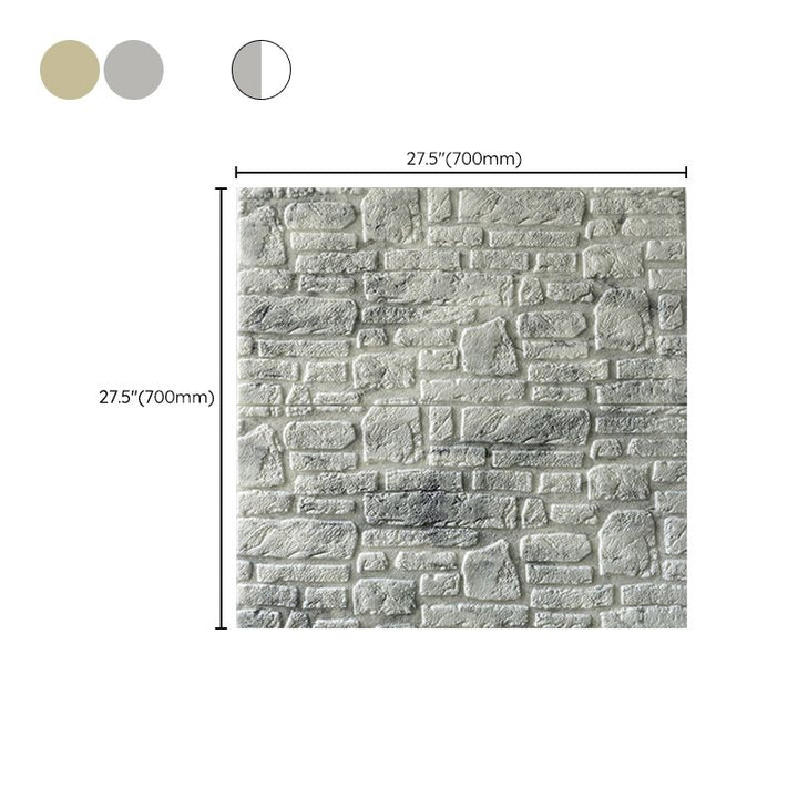 BowLift | 3D Artificial Stone Wall Panel Modern Style Living Room Wall Panel (10-Pack)