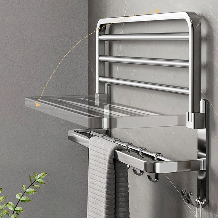 BowLift | Modern Polished Chrome Bathroom Accessory Set made of Stainless Steel