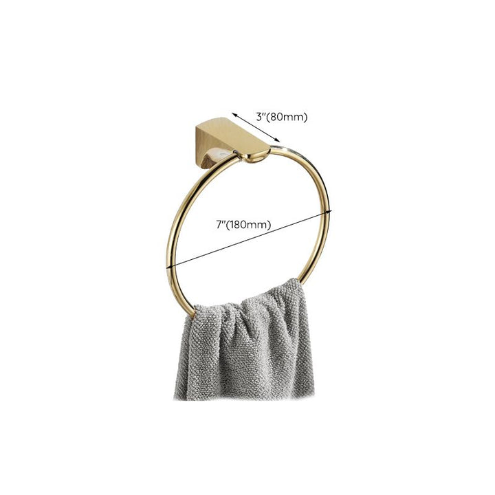 BowLift | Traditional Bathroom Fixtures Gold Bathroom Shelf Bathroom Accessory Set