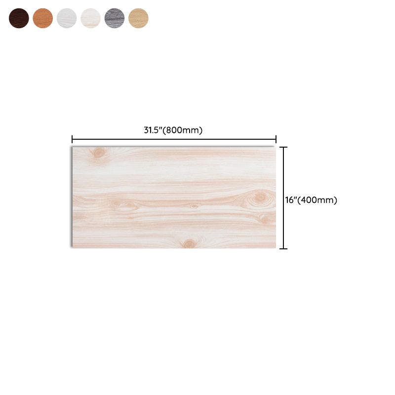BowLift | PVC Wall Paneling Rectangle Waterproof Wood Look Wall Covering for the Living Room