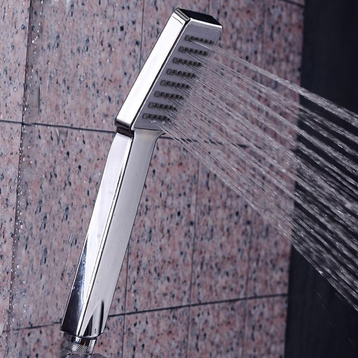 BowLift | Modern Handheld Supercharged Showerhead Square Turbo Spray Head
